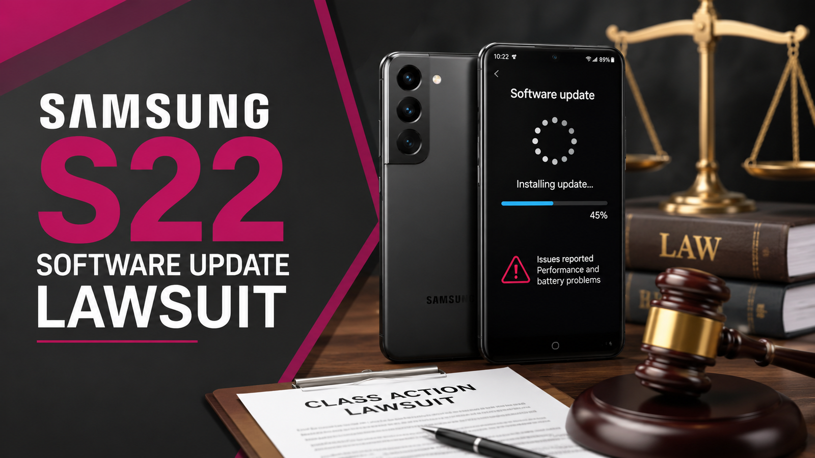 Samsung S22 Software Update Lawsuit