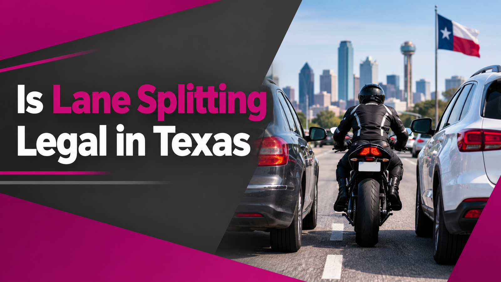 Is Lane Splitting Legal in Texas